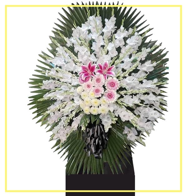 سفارش تاج گل یک طبقه در همدان