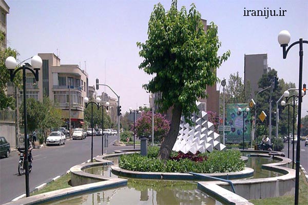 خیابان های مهم محله سبلان تهران