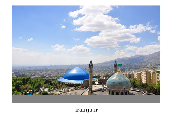محدوده جغرافیایی شهرک شهید محلاتی تهران